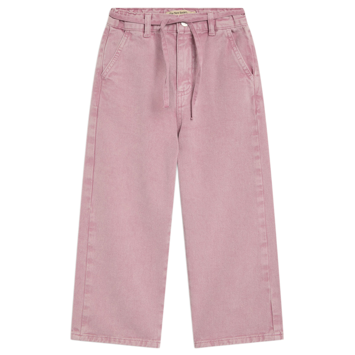 TNS Denim Wide Leg Pant Mauve Orchid