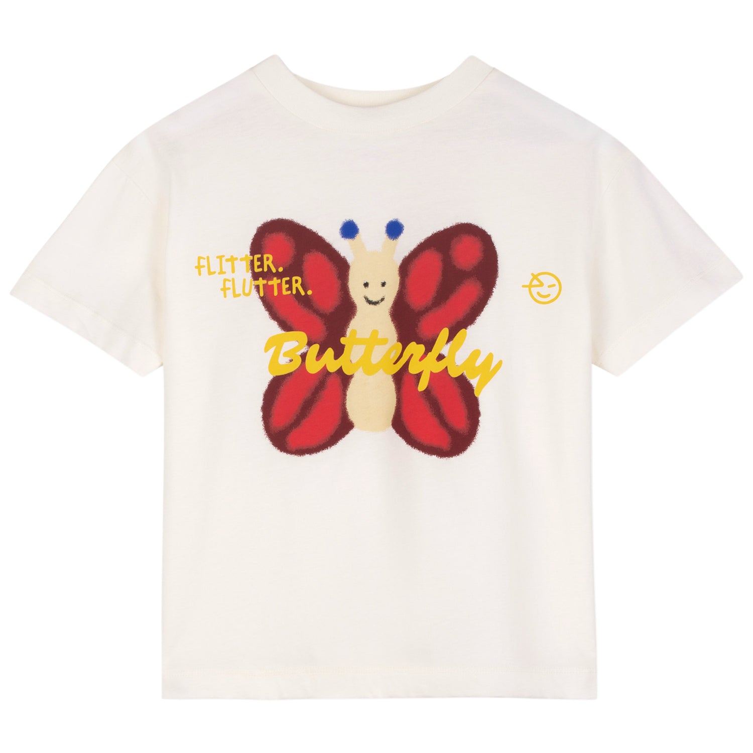 Ecru Butterfly Tee