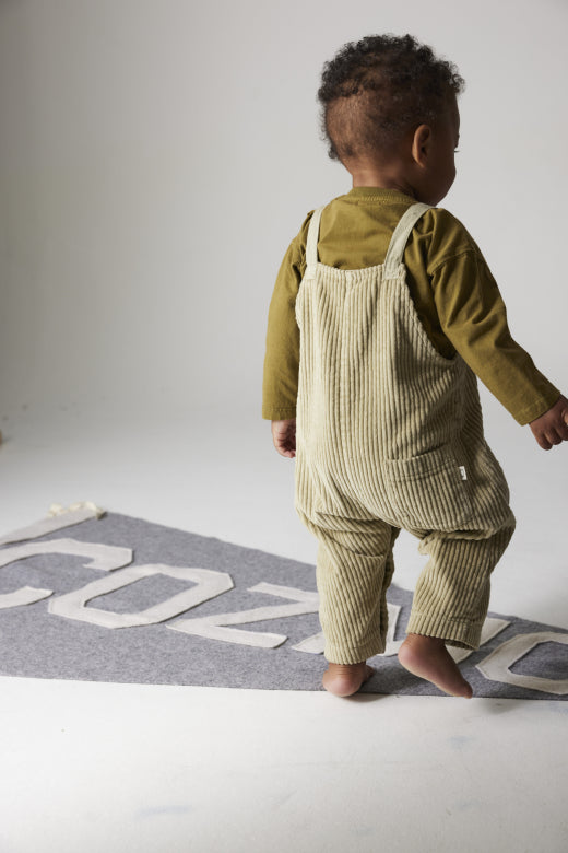Organic Corduroy Baby Overalls