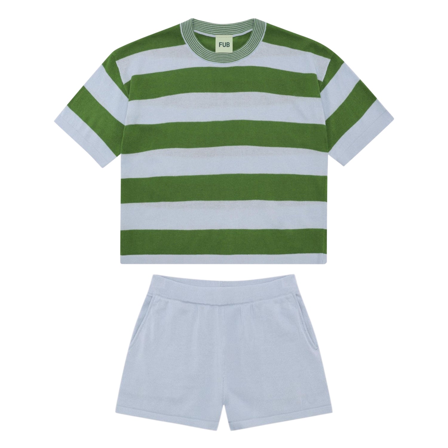 Pale Blue & Pine Set