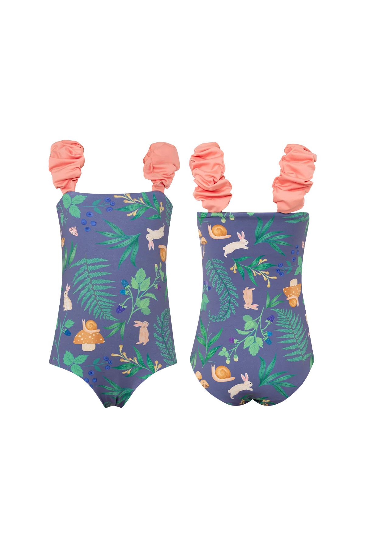 Bosque De Conejos Morado One Piece