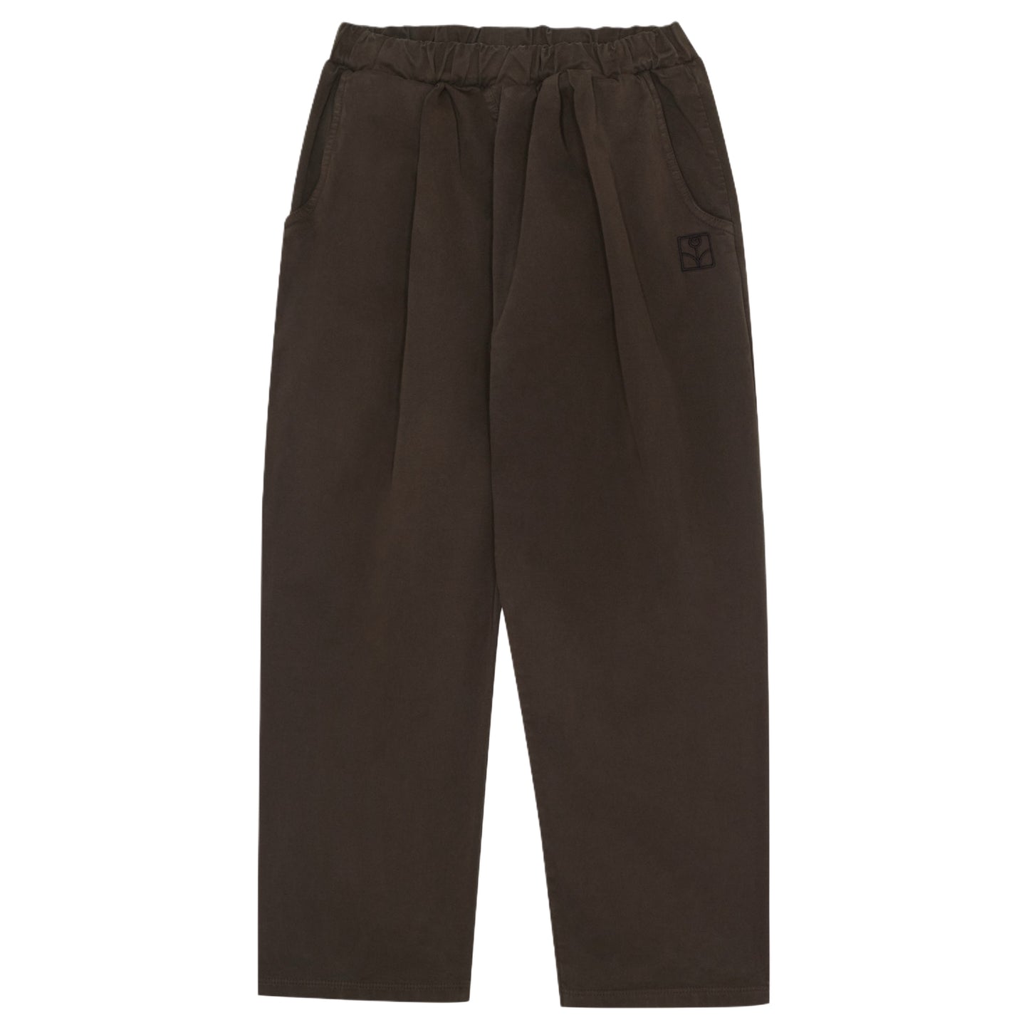 Brown Washed Trousers