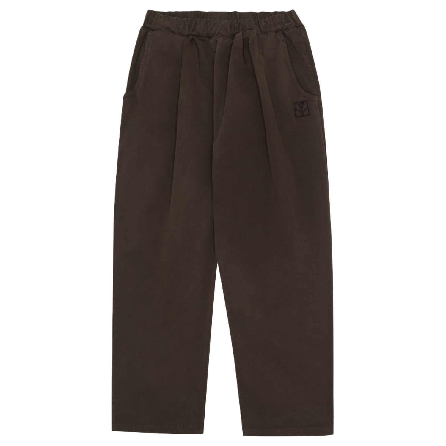 Brown Washed Trousers