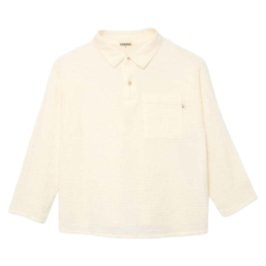 Berna Textured Cotton Ivory