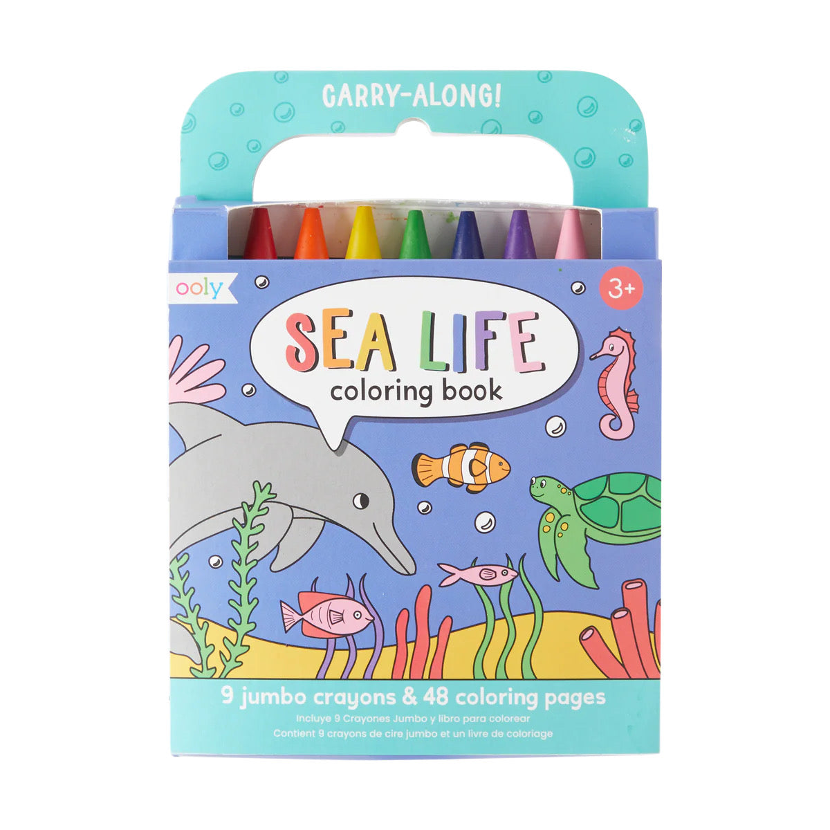 Carry Along Sea Life Coloring Set