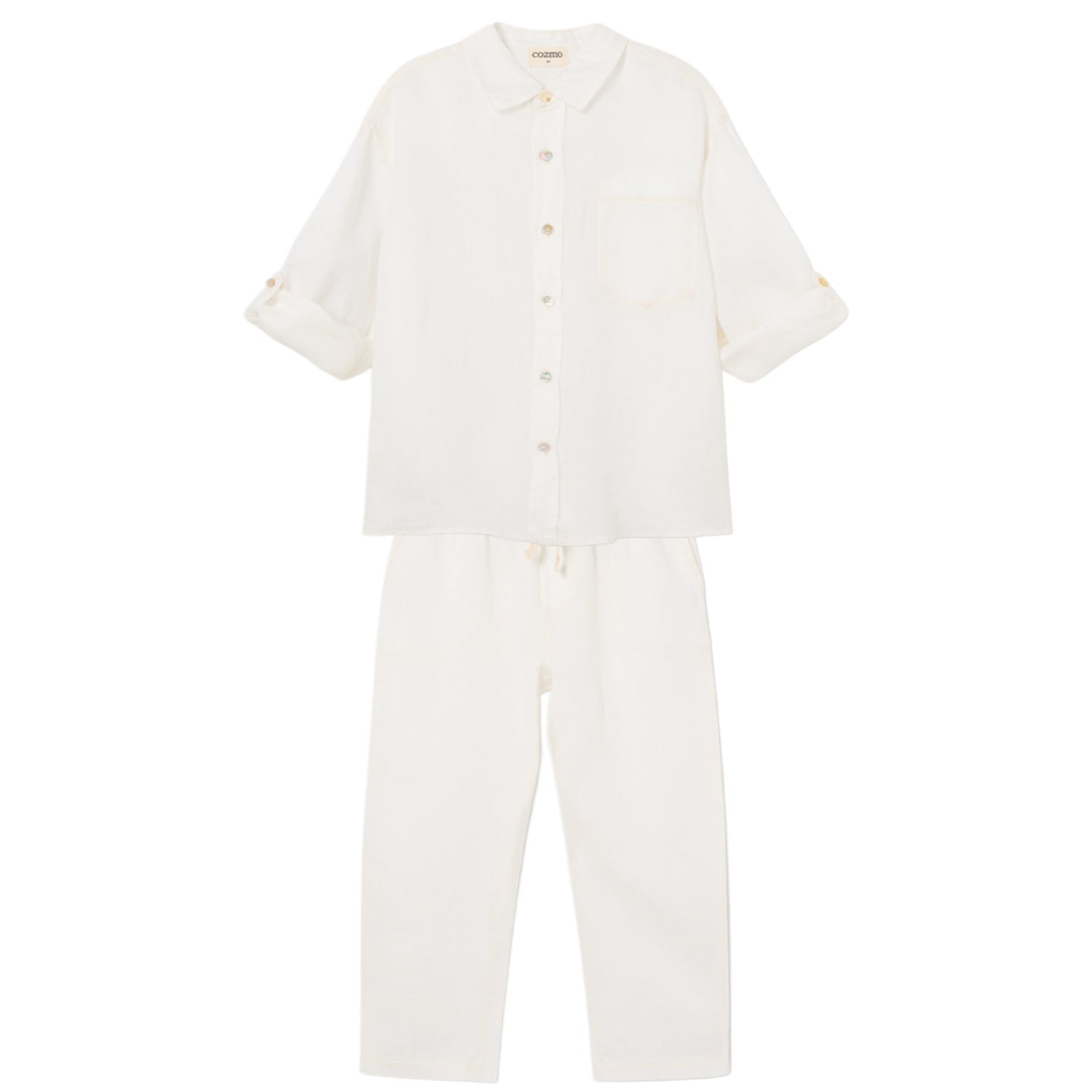 Eric Ivory Linen Set