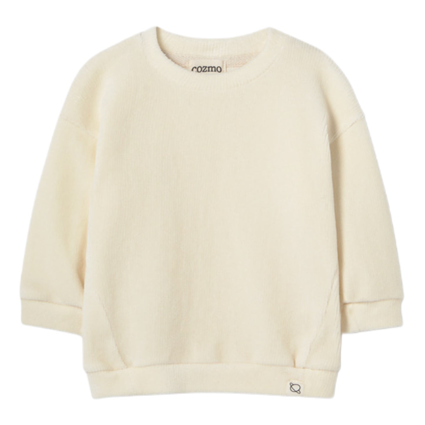 Corduroy Velour Knit Baby Sweatshirt