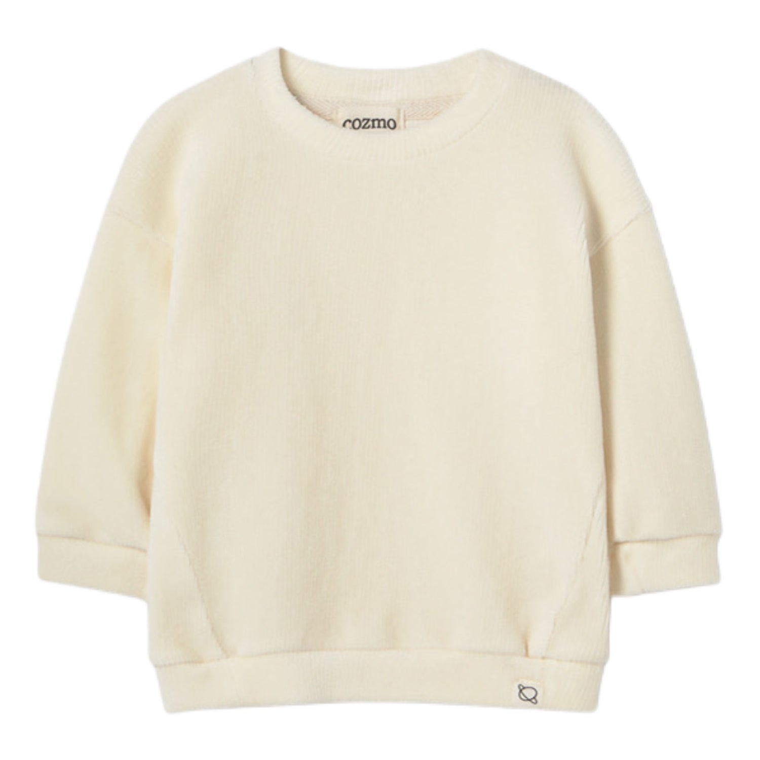Corduroy Velour Knit Baby Sweatshirt