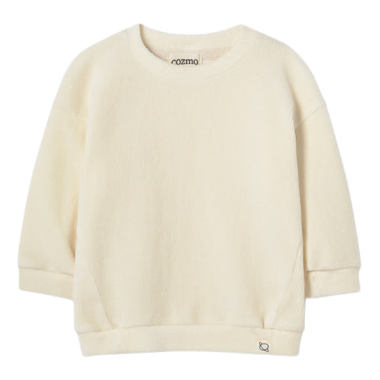 Corduroy Velour Knit Baby Sweatshirt