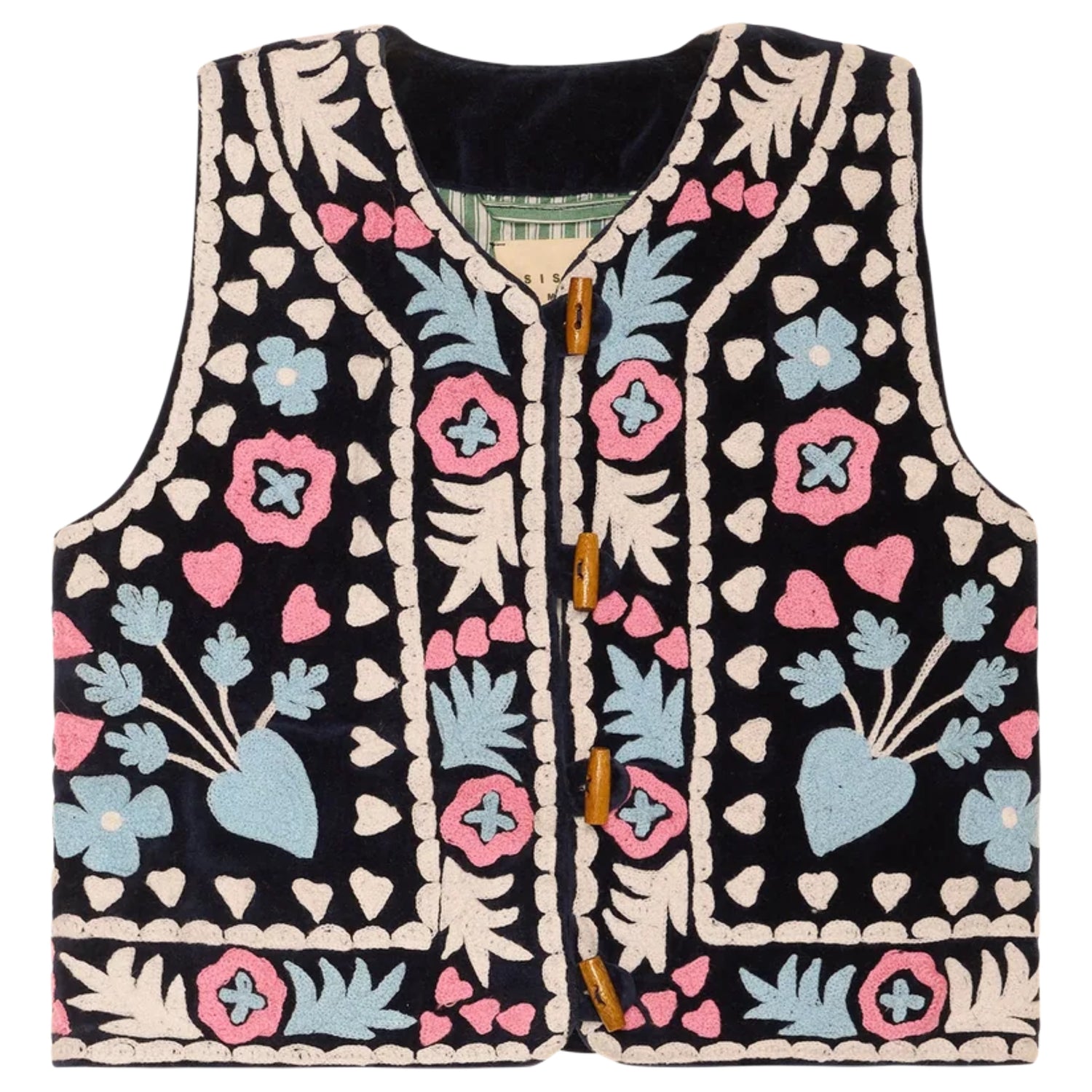 Timothy Mini Vest Navy
