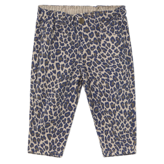 Animal Print Twill Baby Pants