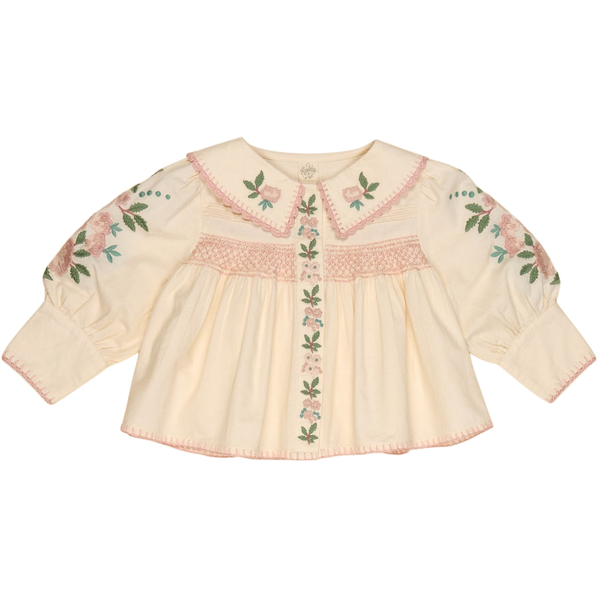 Lora Blouse Milk Cream