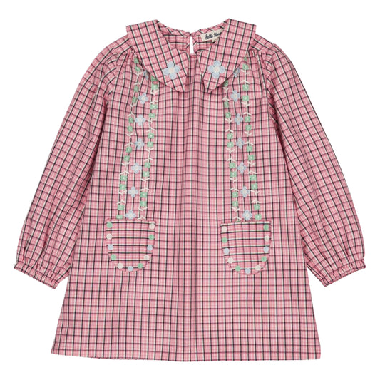 Gatsby Dress Pink check