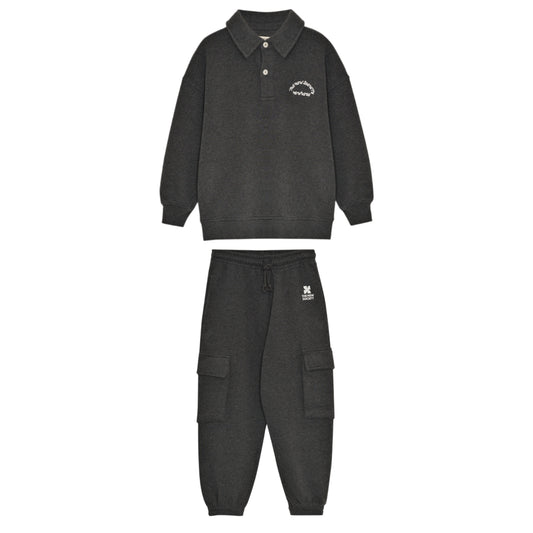 Galactic Grey Melange Tracksuit