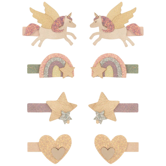 Flying unicorn mini clips