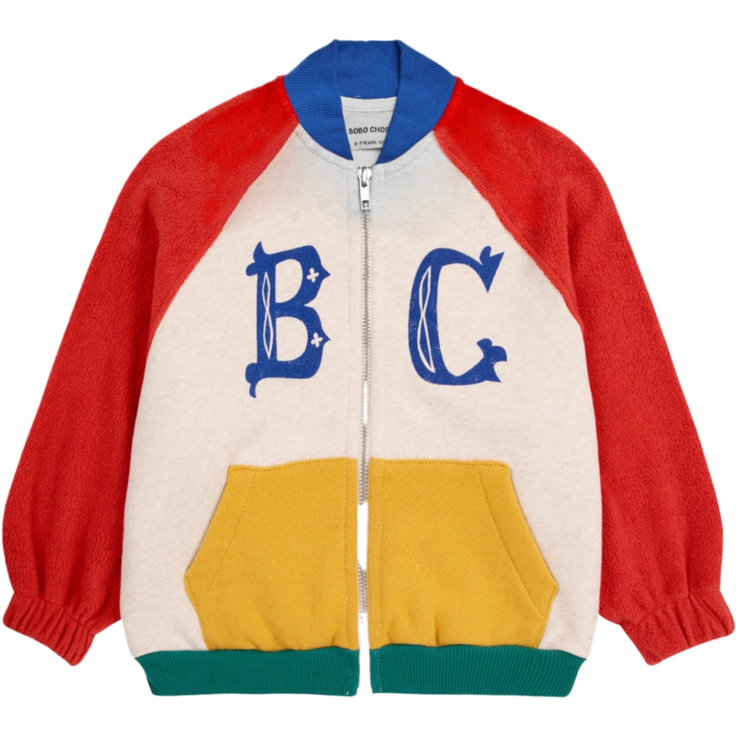 BC Color Block Zipped Sweatshirt