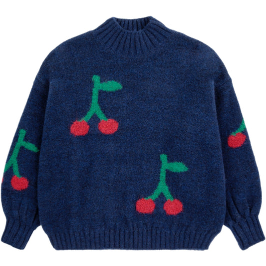 Bobo Cherry All Over Turtle Neck Jumper