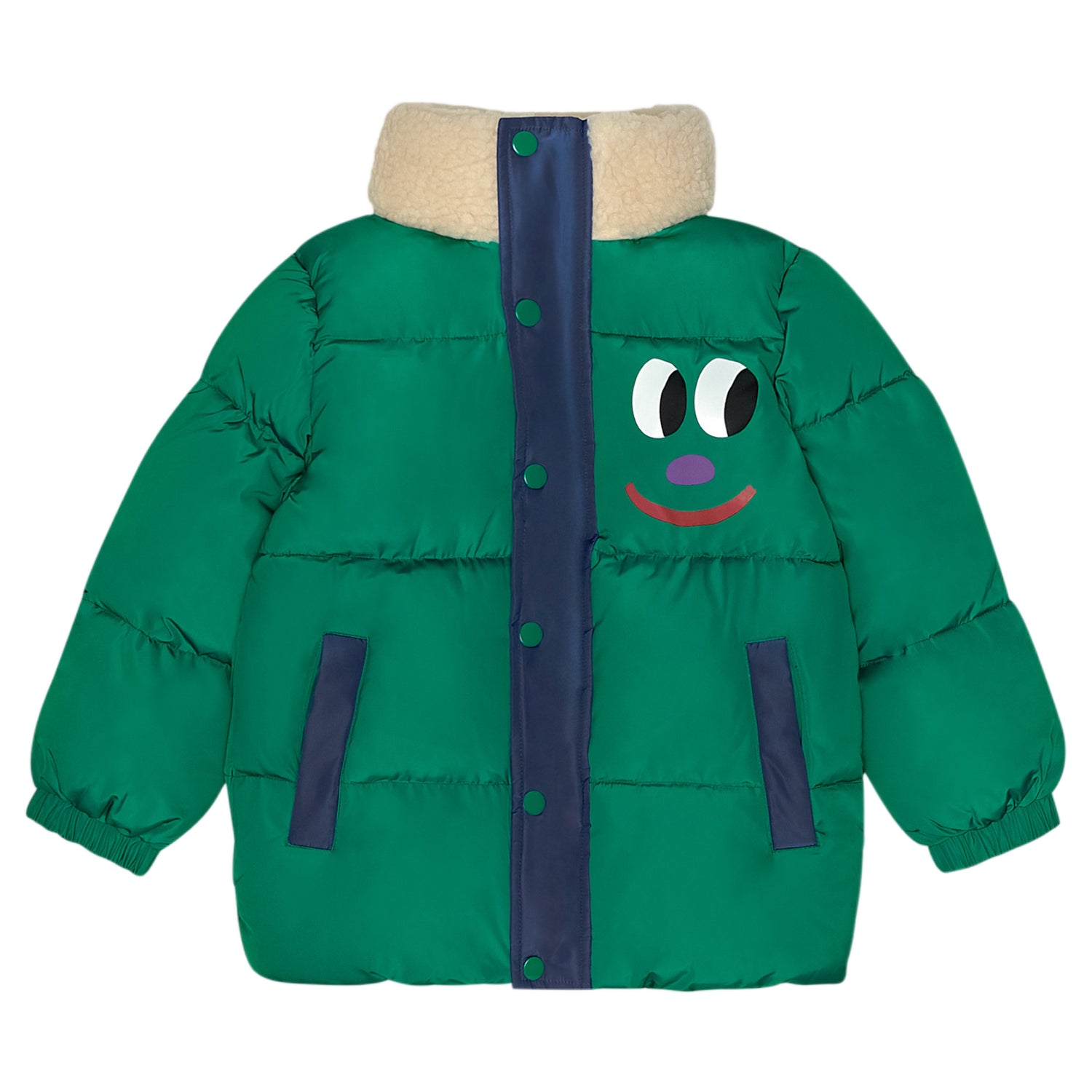 Smiling Face Puffer Jacket