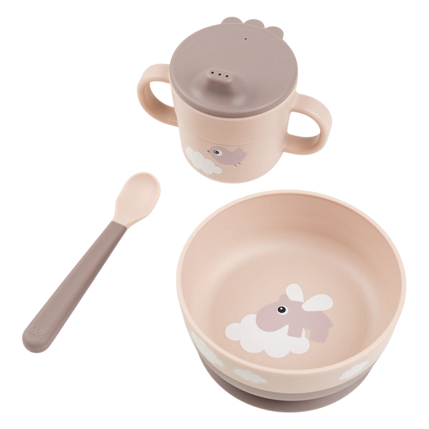 Foodie First Meal Set Happy Clouds Powder