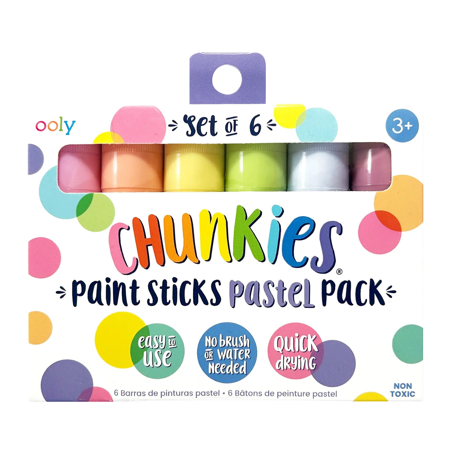 Chunkies Sticks - Pastel Pack of 6