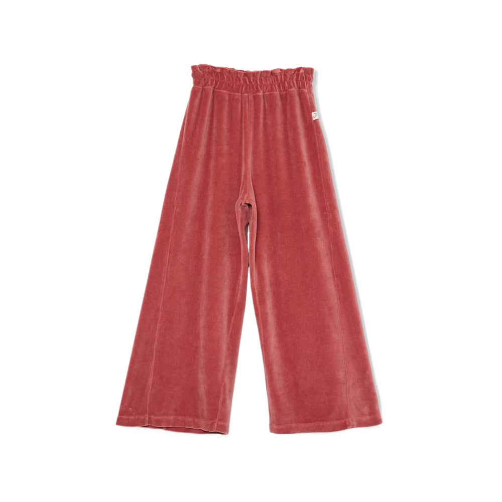 Organic Rose Velour Pants