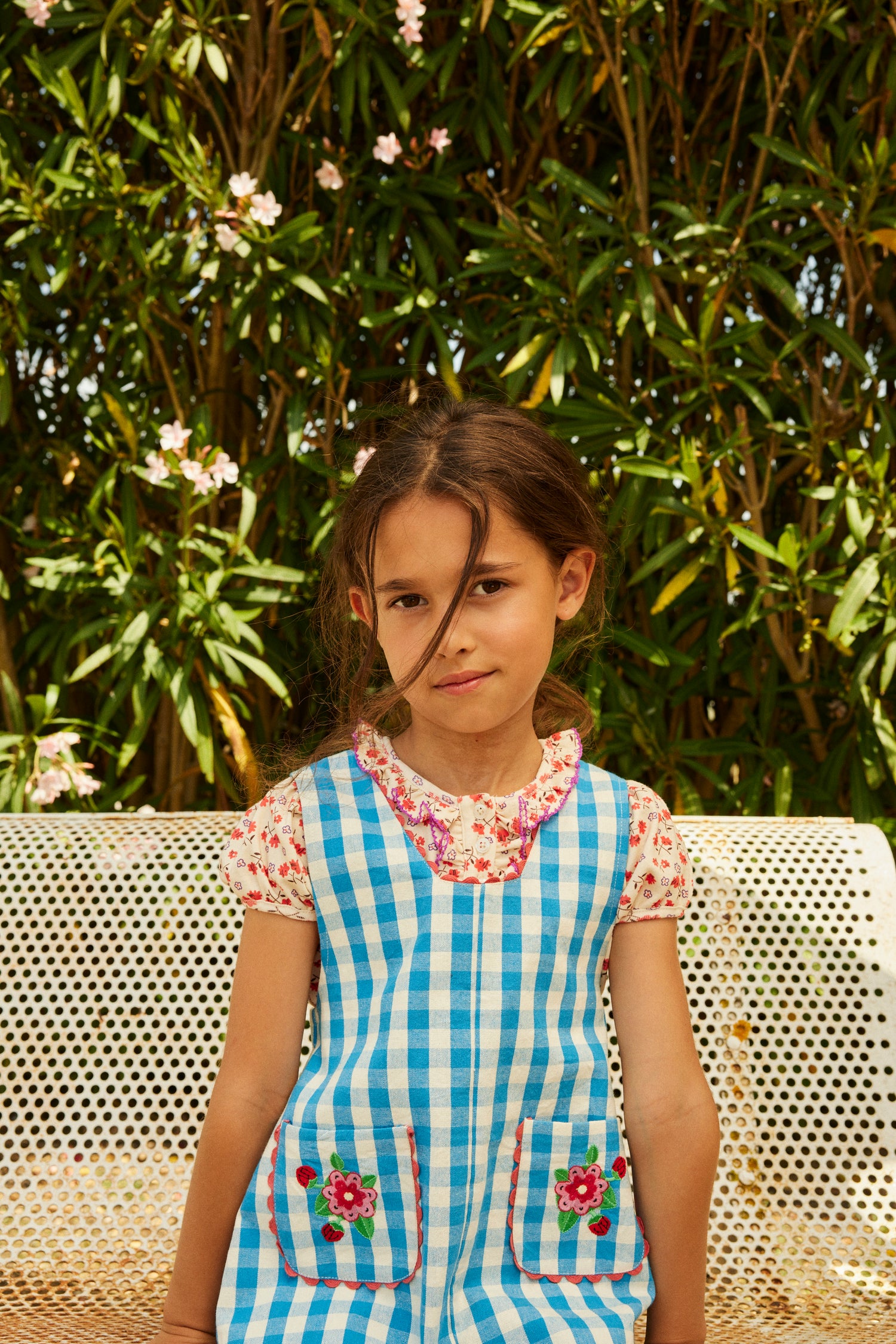 Christie dress Ibiza Blue