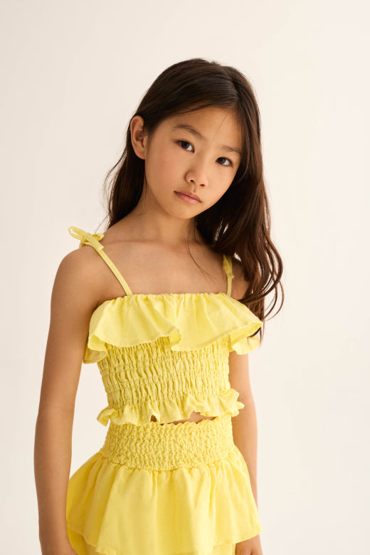 Bello Yellow Linen Set