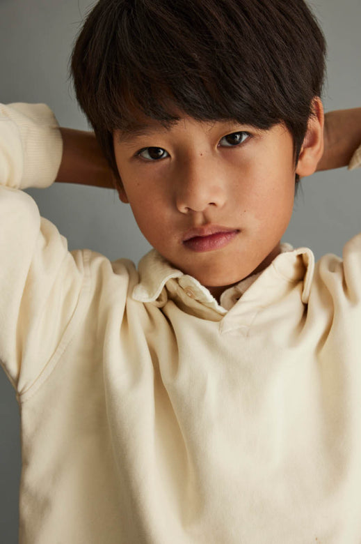 Atlas Soft Fleece Polo Ivory