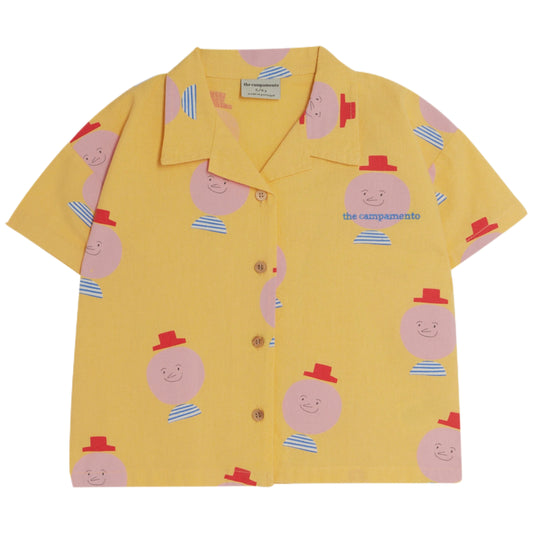 Mr. Happy Man Allover Kids Shirt