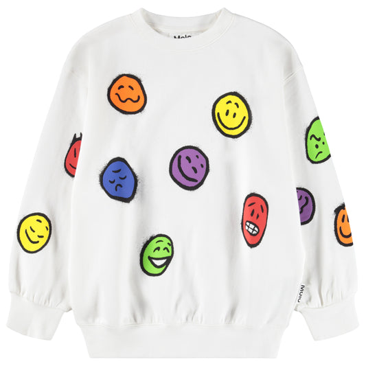 Monti Crisp White Sweatshirt