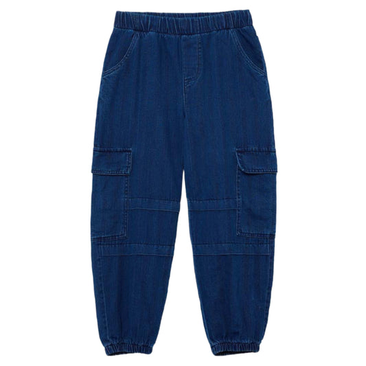 Denim Cargo Pants