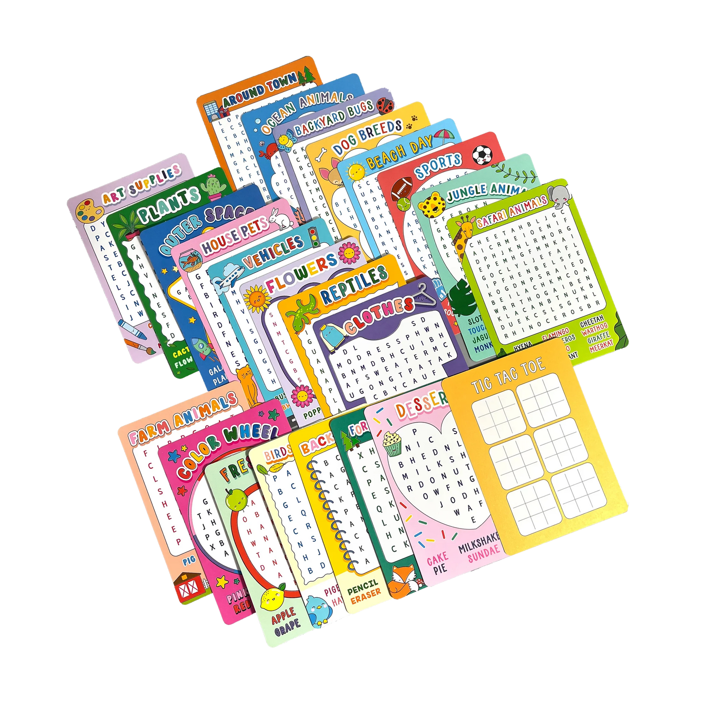 Word Search Activity Card