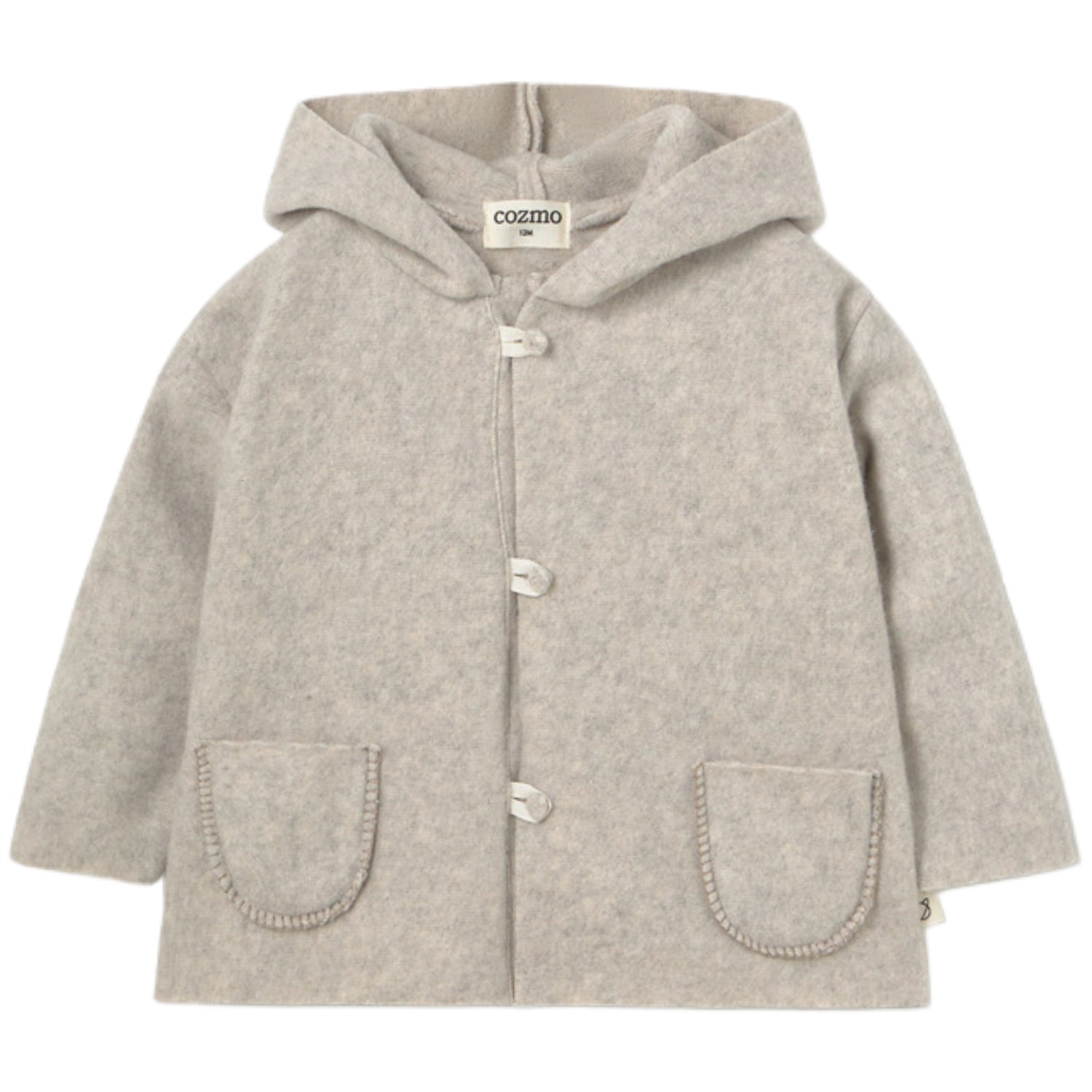 Soft Mélange Bamboo Baby Coat