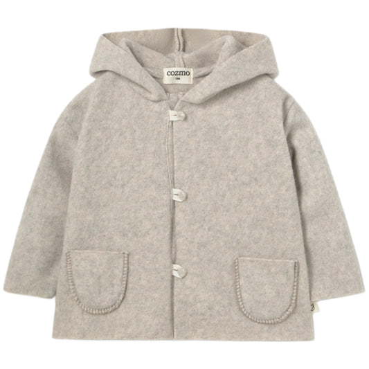 Soft Mélange Bamboo Baby Coat