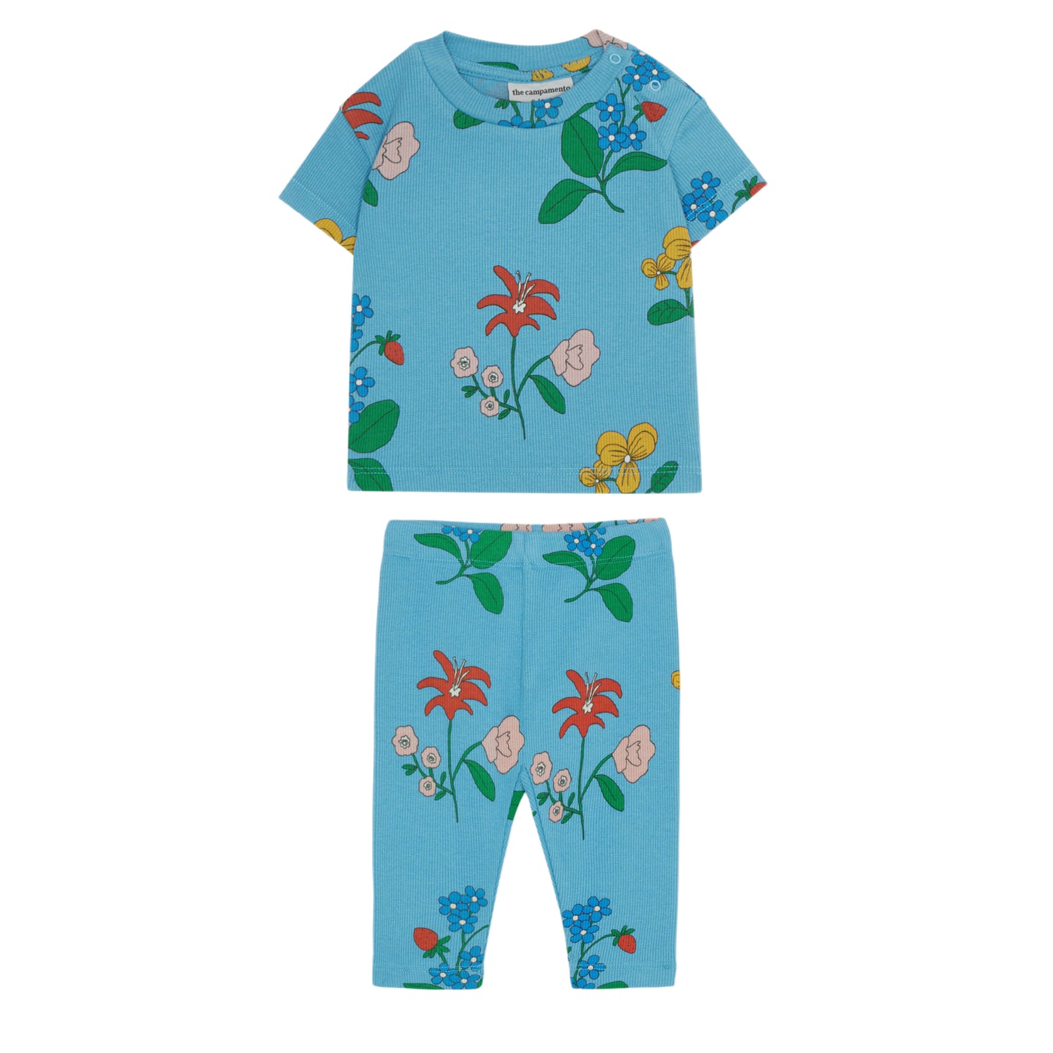 Flowers Allover Baby Set