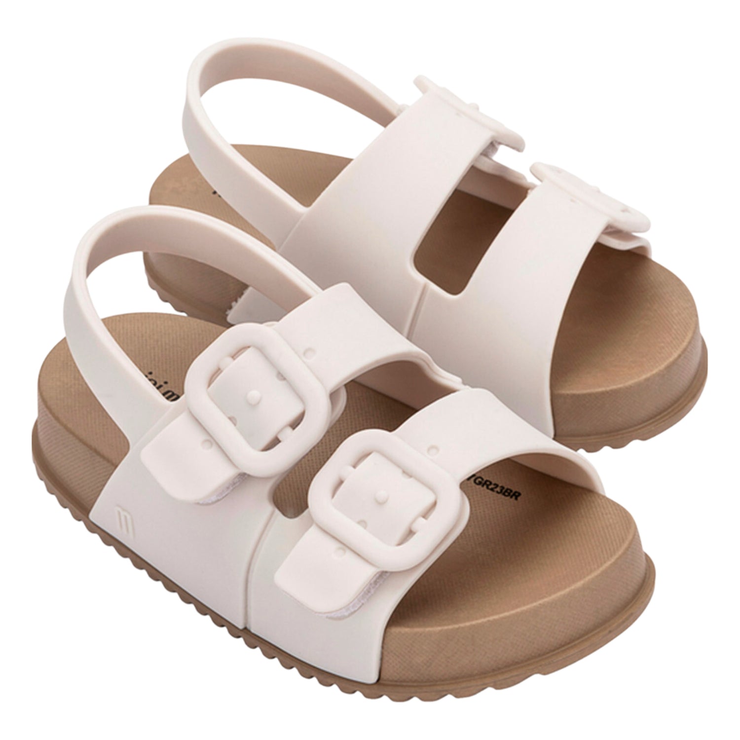 Cozy Sandal Brown And White