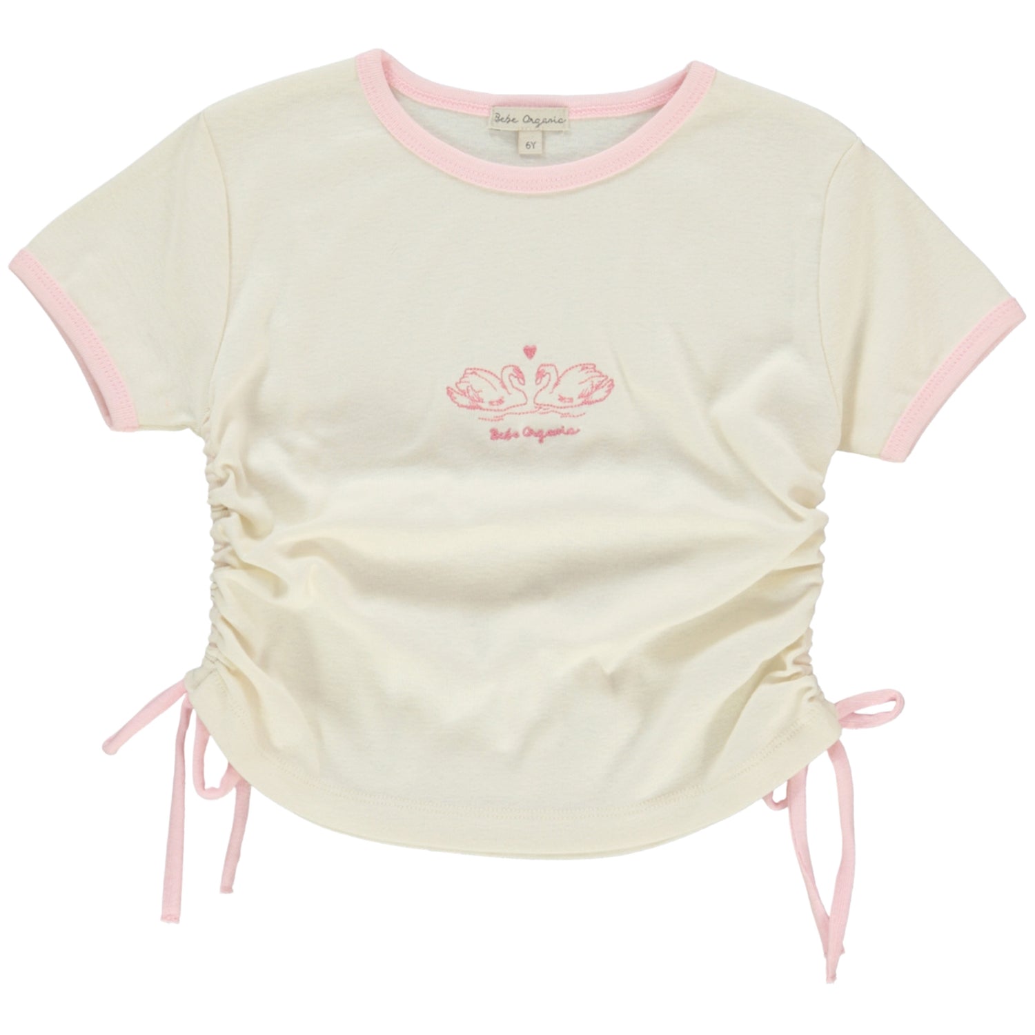 Quincy Swan Embroidery Tee