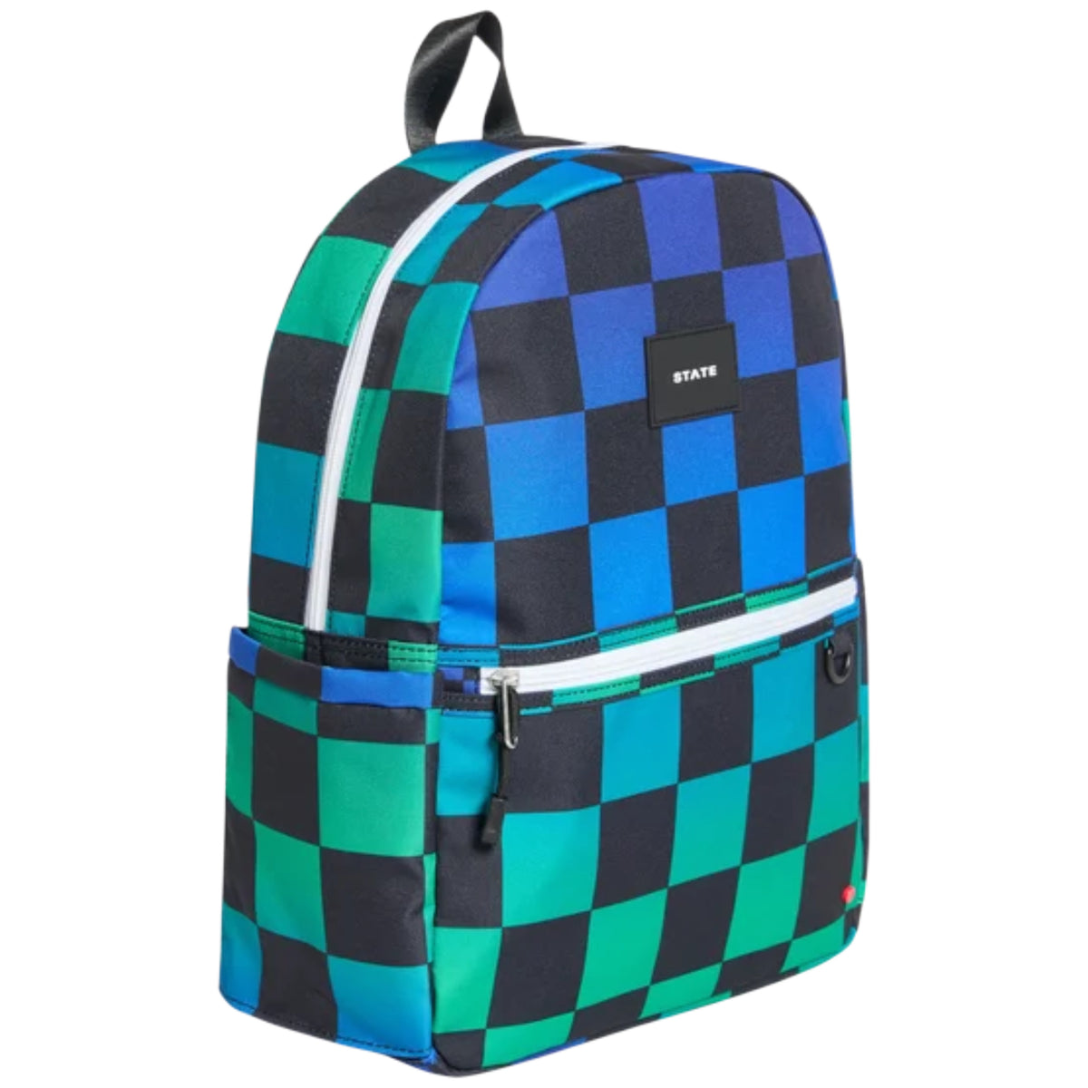 Blue Checkerboard Kane Backpack