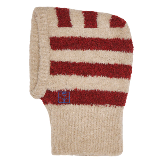 Red Stripes Hood