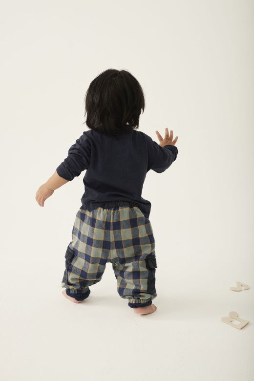 Artic Blue-Check Flannel