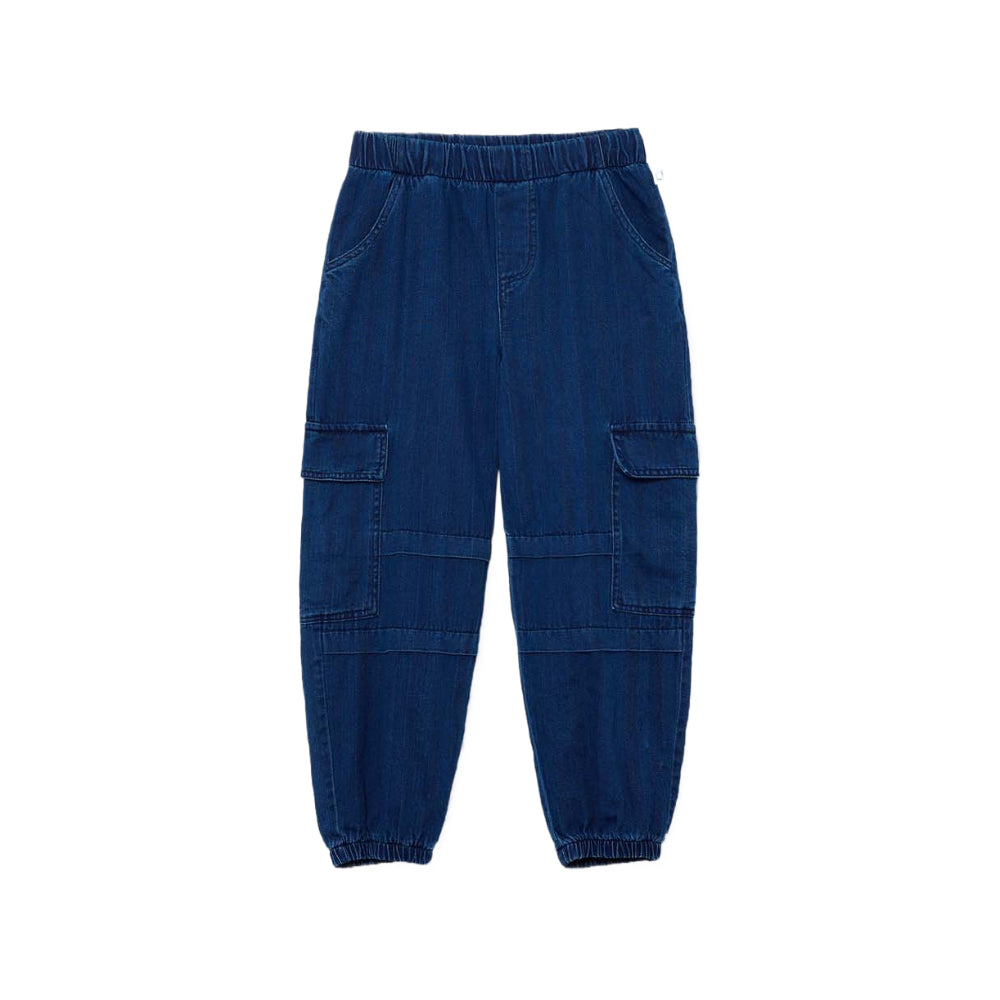 Denim Cargo Pants