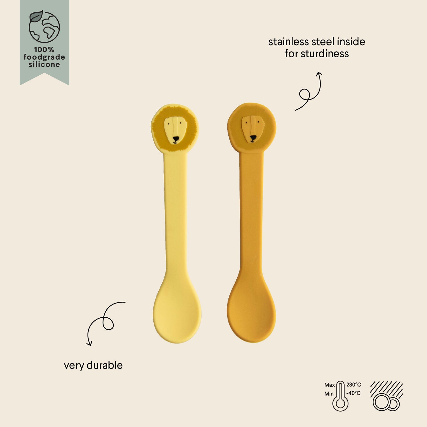 Mr. Lion Spoon - 2pack