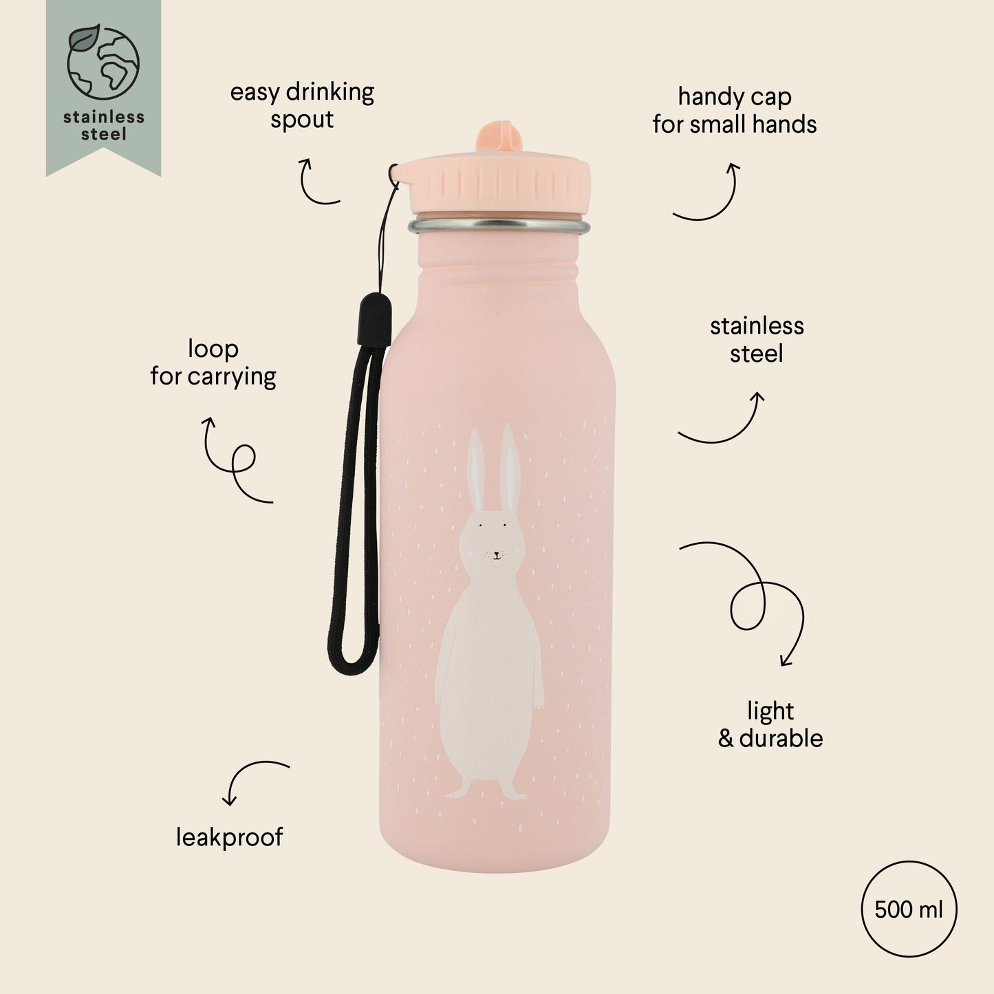 Mrs. Rabbit Bottle 500 ML