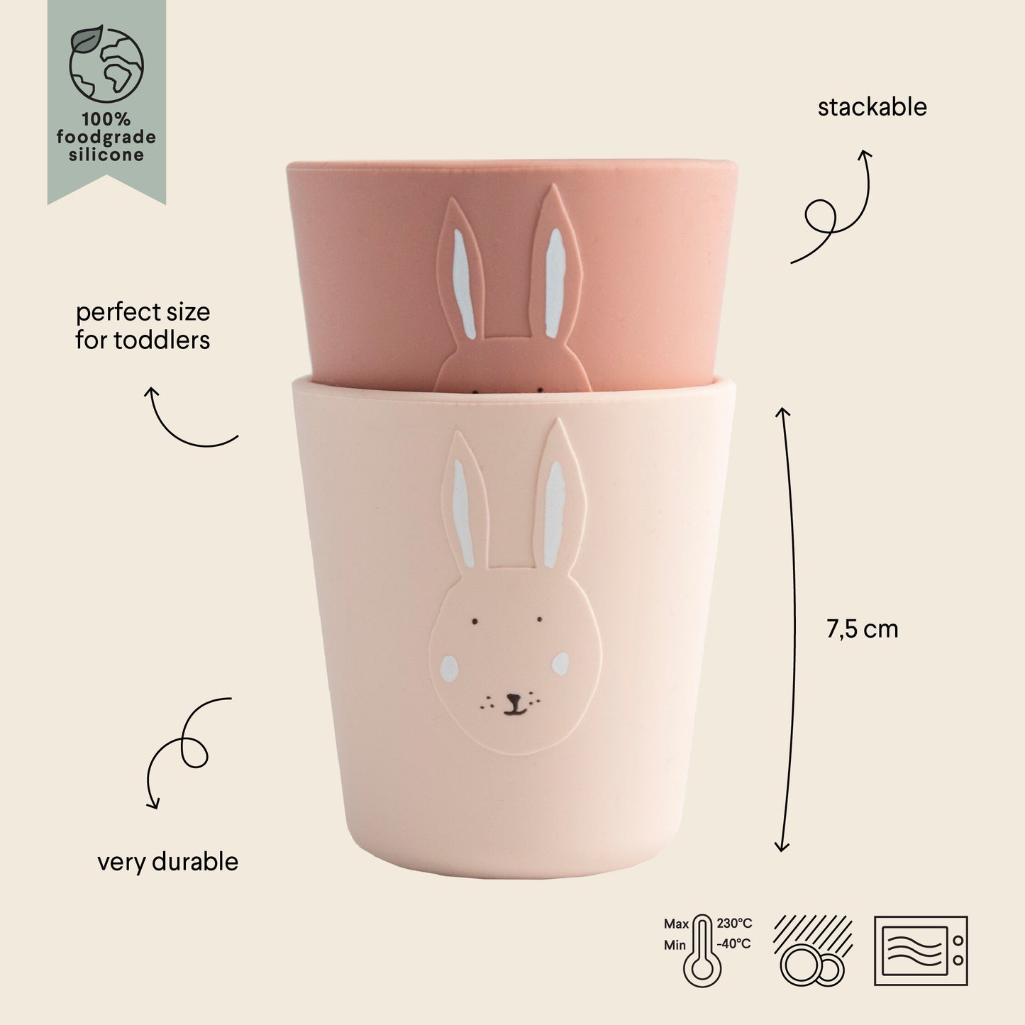 Mrs. Rabbit Cup - 2 Pack