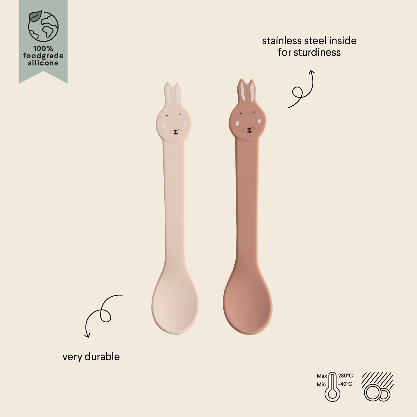 Mrs. Rabbit Spoon - 2 Pack