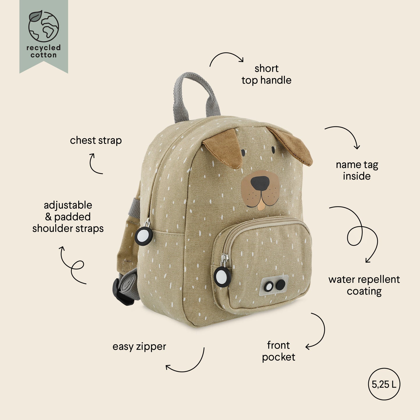 Mr. Dog Backpack Small