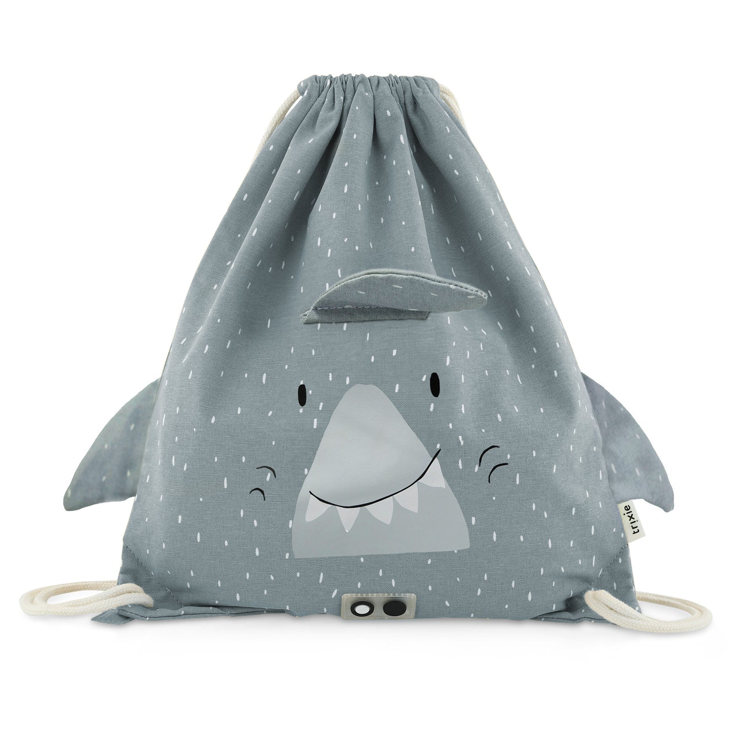 Mr. Shark Drawstring Bag