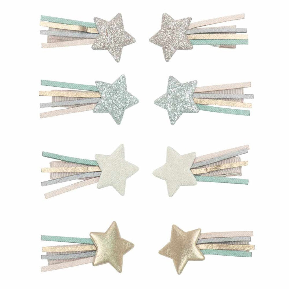 Teeny Shooting Star Mini Clips