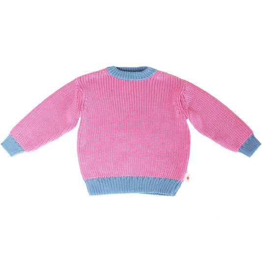 Merino Sweater - Pink Sky