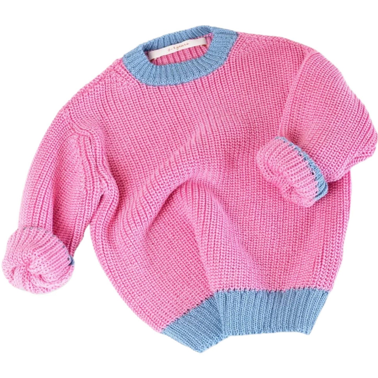 Merino Sweater - Pink Sky